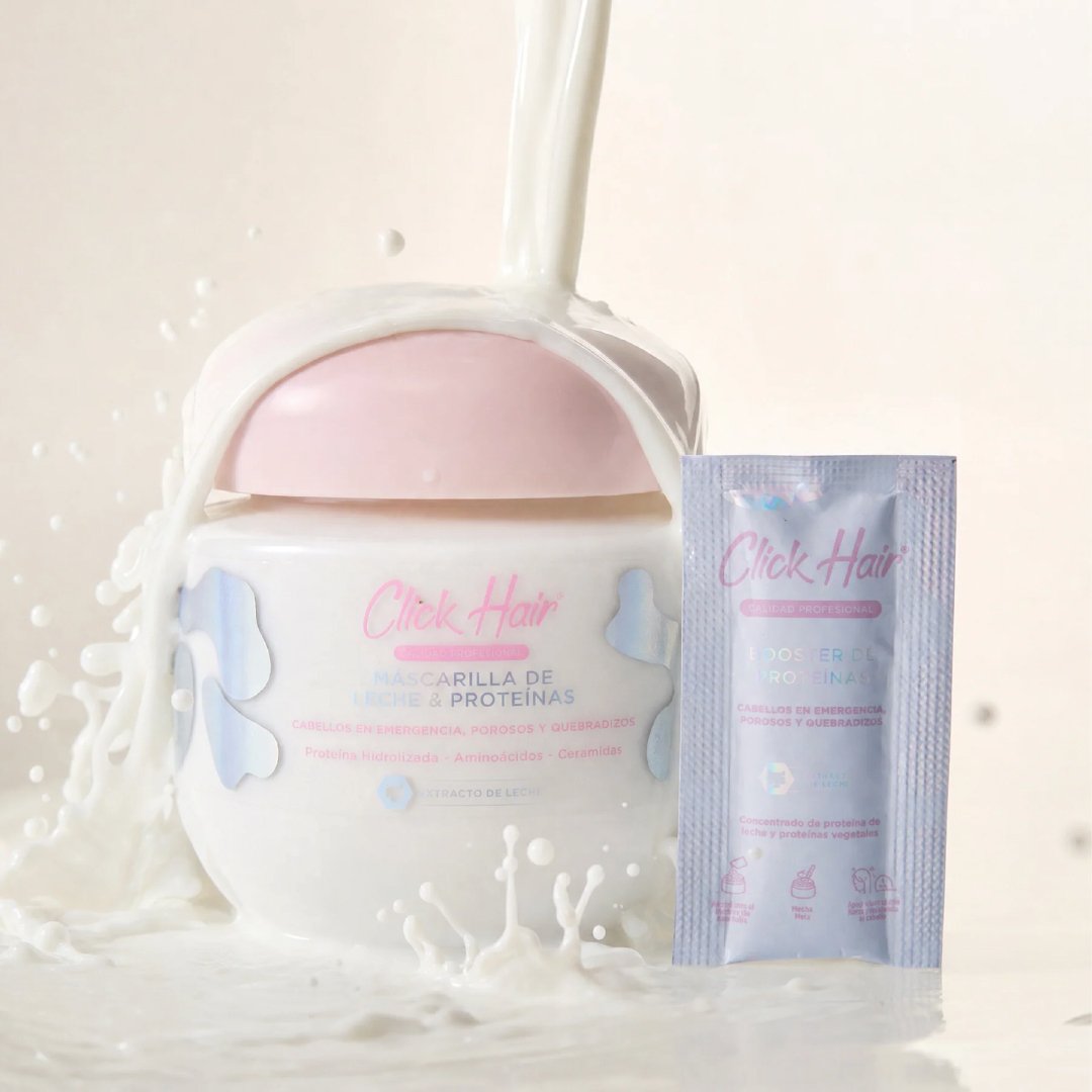 Kit Mascarilla y Booster de Proteínas – CLICK HAIR